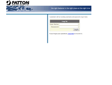 Tablet Screenshot of partners.pattonindustrial.com